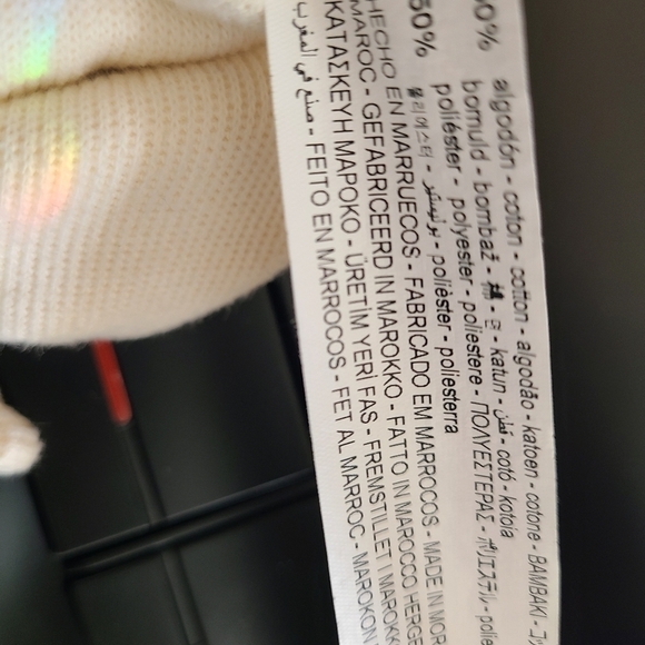 ZARA Cotton Blend Jogger Trackpant with Pockets Size Small - Picture 9 of 11